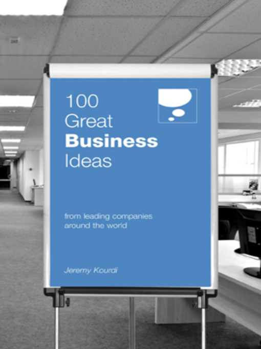 Title details for 100 Great Business Ideas by Jeremy Kourdi - Wait list